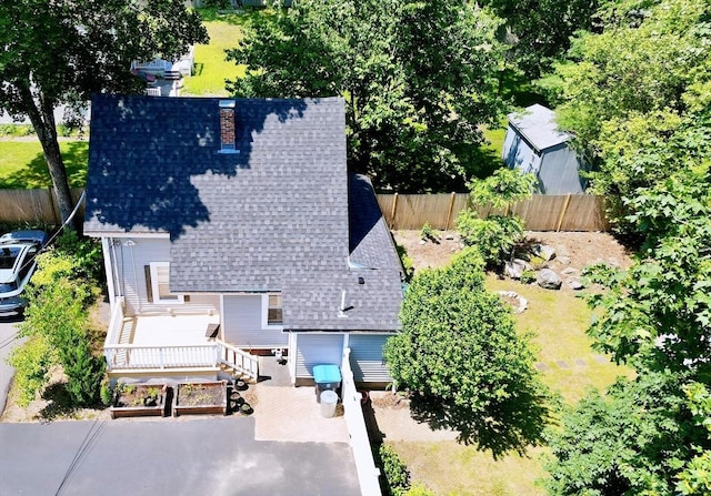 121 N Main St, Natick, MA 01760 - aerial view of property and surrounding area