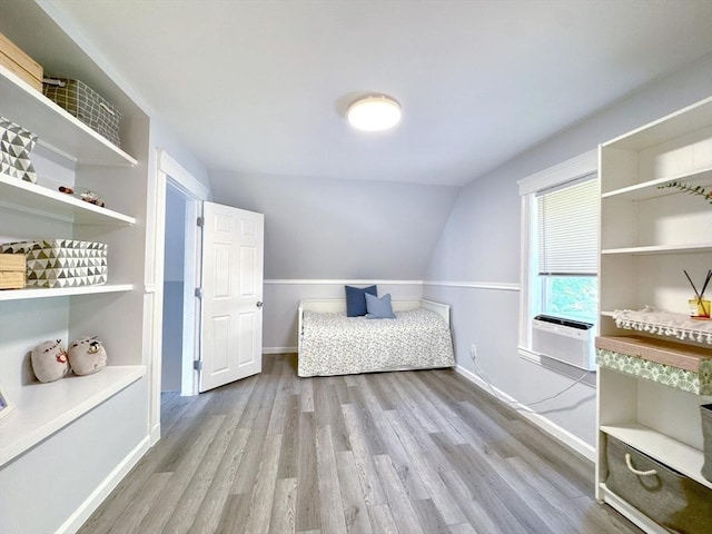 121 N Main St, Natick, MA 01760 - bedroom with wood finished floors and lofted ceiling