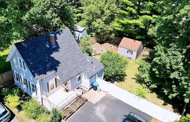 121 N Main St, Natick, MA 01760 - aerial view of property and surrounding area