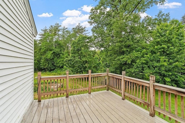 66 Park St, Pepperell, MA 01463 - view of wooden terrace