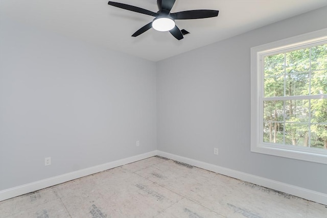 116 Homestead Ave, Springfield, MA 01151 - unfurnished room with plenty of natural light and a ceiling fan