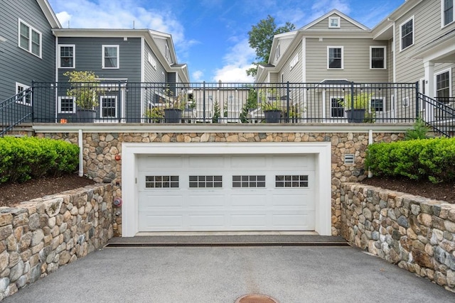 26 Dalby St, Newton, MA 02458 - garage with asphalt driveway