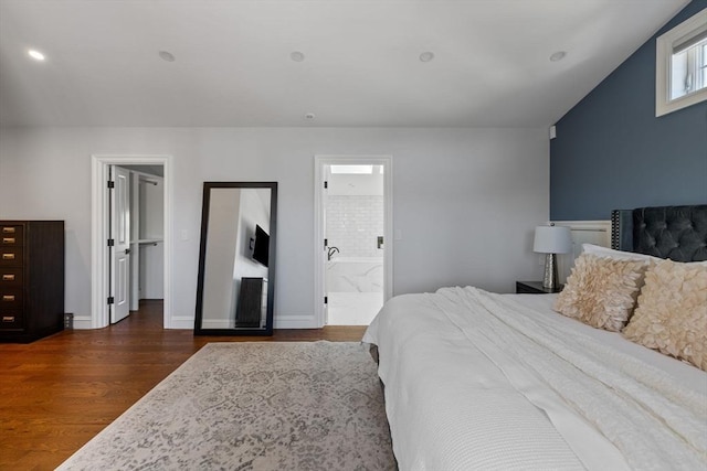 8 Whispering Hill Rd, Woburn, MA 01801 - bedroom with baseboards and wood finished floors
