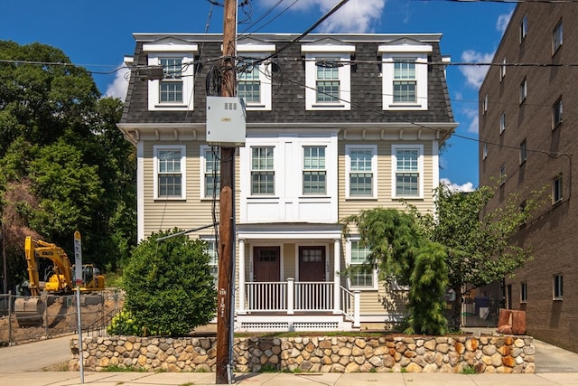 view of front of house with a porch