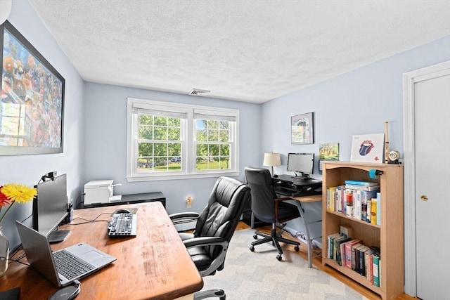 382 Tilden Rd, Scituate, MA 02066 - office space featuring a textured ceiling and wood finished floors