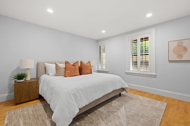 80 Worcester St Unit A, Boston, MA 02118 - bedroom with recessed lighting and wood finished floors