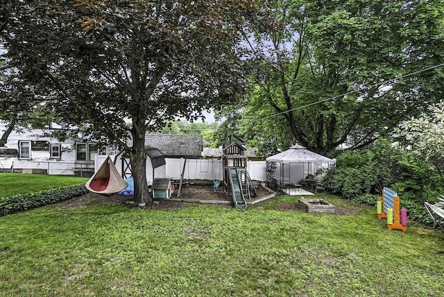 7 Mount Dustin Ave, Haverhill, MA 01832 - view of yard with a playground