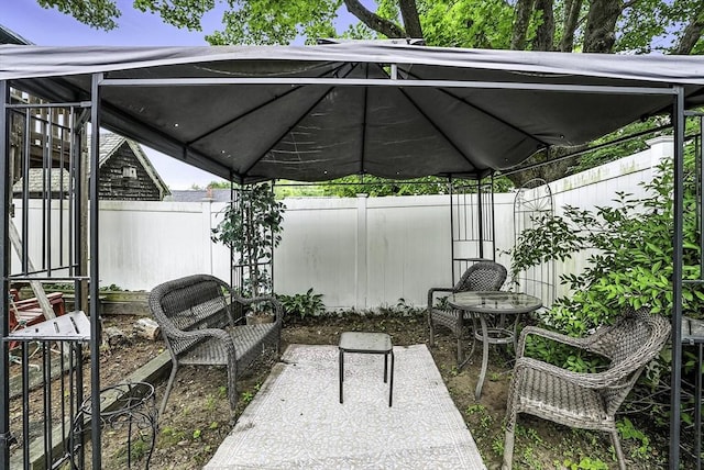 7 Mount Dustin Ave, Haverhill, MA 01832 - fenced backyard with a patio