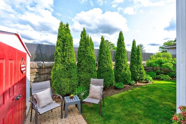 33 Samoset Ave, Quincy, MA 02169 - view of yard with a patio area