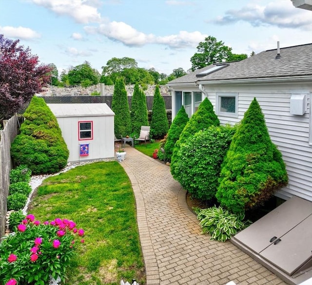 33 Samoset Ave, Quincy, MA 02169 - view of yard with an outbuilding