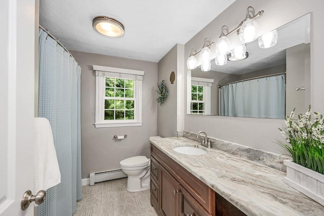 10 Shea Cir, Burlington, MA 01803 - bathroom featuring baseboard heating and vanity