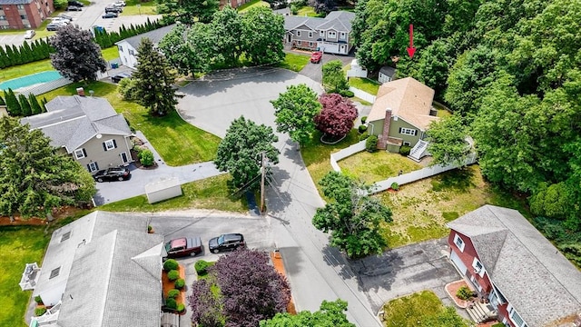 10 Shea Cir, Burlington, MA 01803 - aerial perspective of suburban area