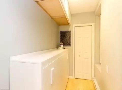 view of laundry area
