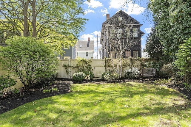 20 Andrew St, Salem, MA 01970 - view of yard with fence