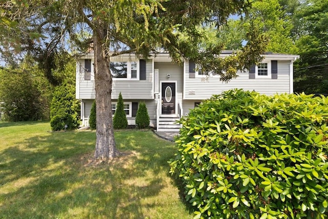 42 Mary Anne Ave, Brockton, MA 02302 - split foyer home with a front yard