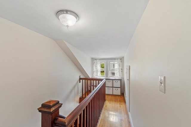49 Maple St, Oakham, MA 01068 - hall featuring an upstairs landing, light wood-style floors, and baseboards