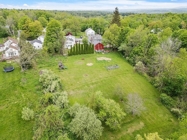 49 Maple St, Oakham, MA 01068 - aerial view of property and surrounding area featuring a forest