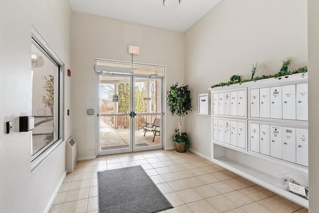 46 Ashford Unit 14, Methuen, MA 01844 - doorway featuring light tile patterned flooring and mail area
