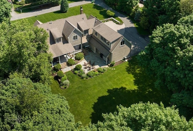 drone / aerial view
