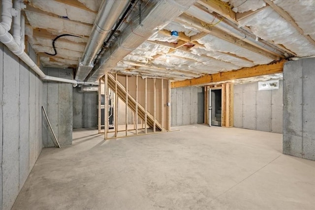 70 Princeton St, Holden, MA 01522 - view of unfinished below grade area