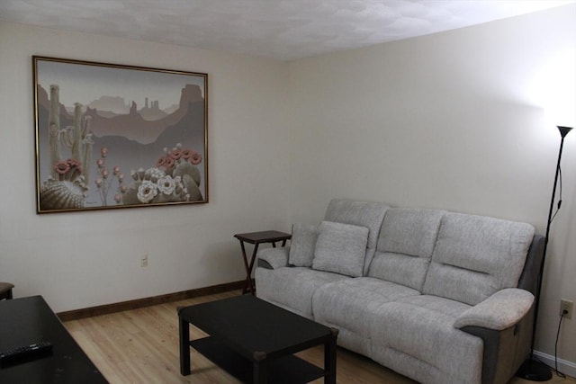 139 Wellman Ave Unit 139, Chelmsford, MA 01863 - living room featuring wood finished floors and baseboards