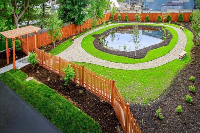 276-278 Nevada Unit 276, Newton, MA 02460 - view of fenced backyard