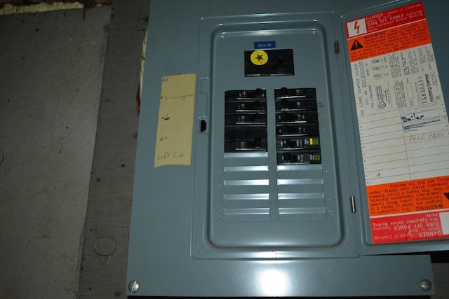 181 Adrian Ave, West Springfield, MA 01089 - utility room with electric panel