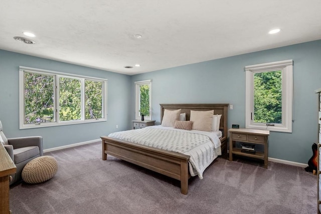 66 Ashcroft Rd, Sharon, MA 02067 - carpeted bedroom featuring baseboards and recessed lighting
