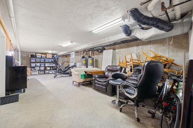 8 Brinton St Unit 2, Boston, MA 02119 - garage featuring electric water heater and water heater