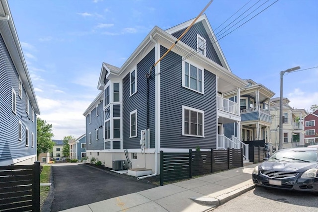 8 Brinton St Unit 2, Boston, MA 02119 - view of building exterior with central air condition unit and a residential view
