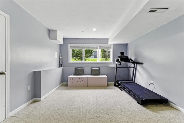 15 Queen Isabella Way Unit 15, Ashland, MA 01721 - exercise room featuring carpet floors and baseboards