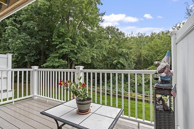 127 Bayberry Hill Ln Unit 127, Leominster, MA 01453 - wooden deck featuring a lawn