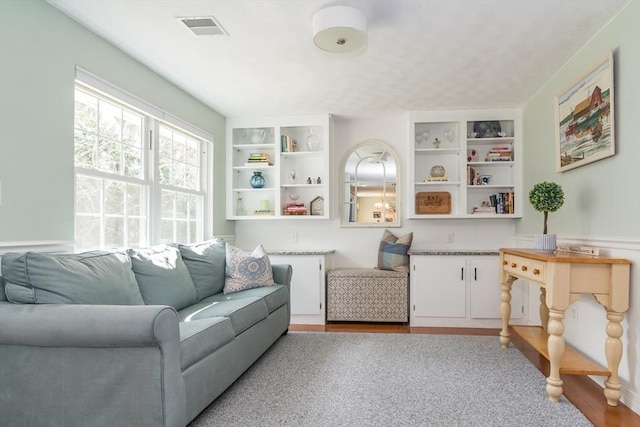 120 Hartford St, Natick, MA 01760 - living area featuring wood finished floors
