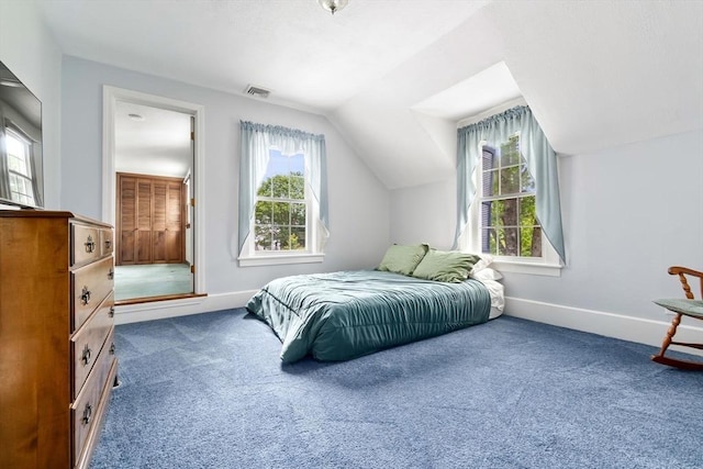 7 Martin St, Danvers, MA 01923 - carpeted bedroom featuring vaulted ceiling and multiple windows