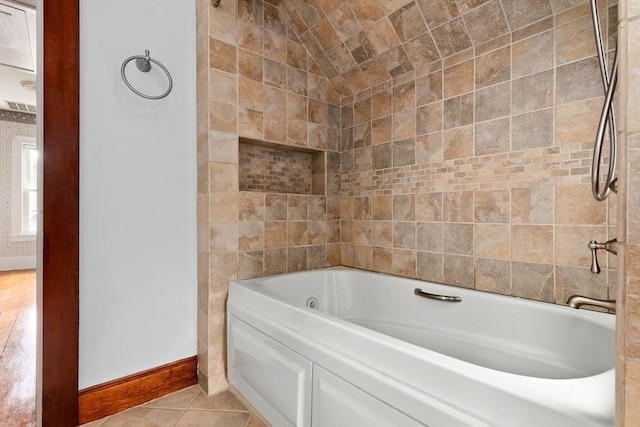 7 Martin St, Danvers, MA 01923 - full bathroom with baseboards and tile patterned floors