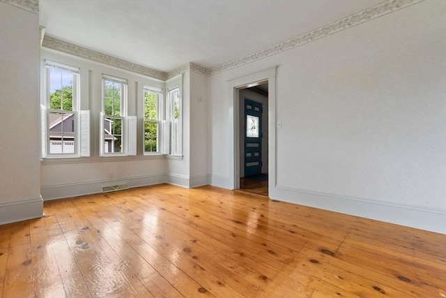 7 Martin St, Danvers, MA 01923 - spare room with hardwood / wood-style flooring and baseboards