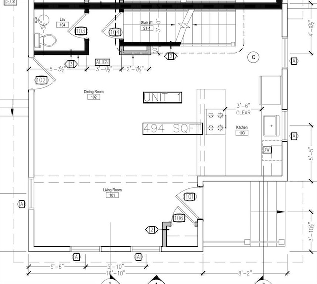 9 Swan St Unit 1, Beverly, MA 01915 - view of property floor plan