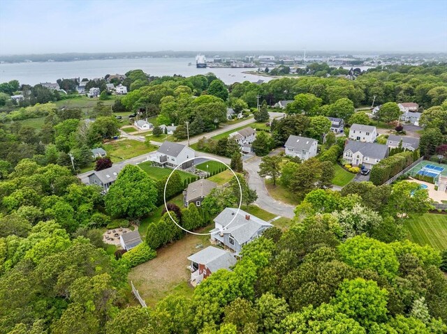 8 Stackpole Cir, Bourne, MA 02532 - drone / aerial view of a large body of water