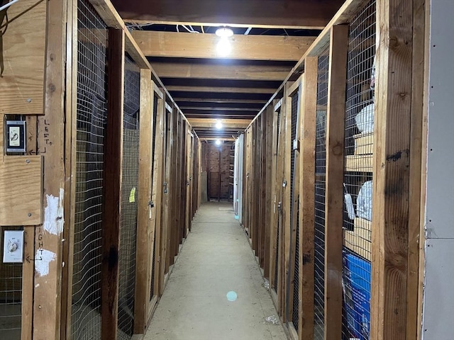 view of storage