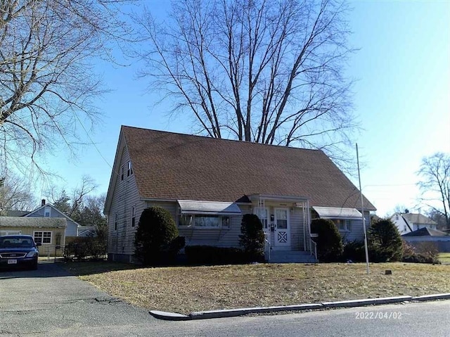 view of cape cod-style house