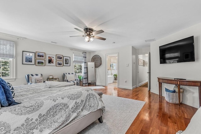 14 Glen Rd, Hopkinton, MA 01748 - bedroom featuring wood finished floors and a ceiling fan