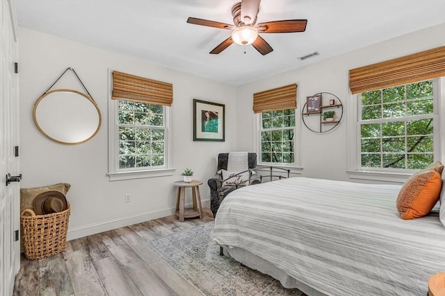 14 Glen Rd, Hopkinton, MA 01748 - bedroom with wood finished floors and ceiling fan