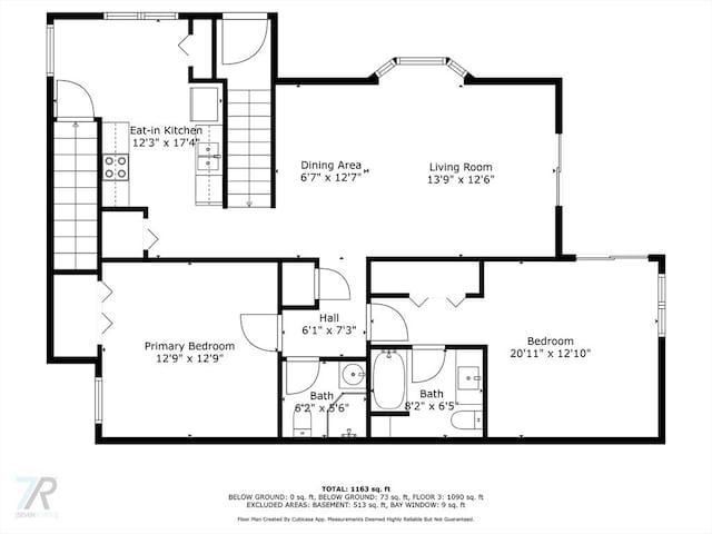 59 Castlegate Dr Unit B, Springfield, MA 01129 - floor plan / room layout
