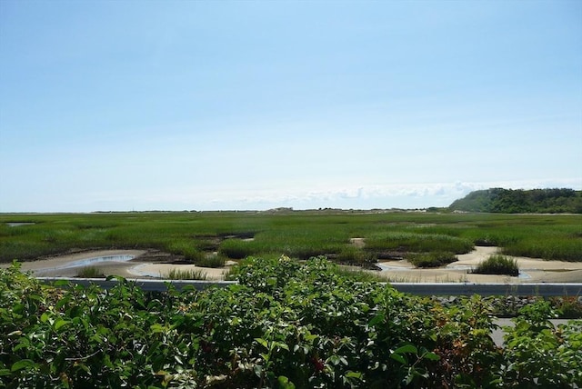 exterior space with a rural view