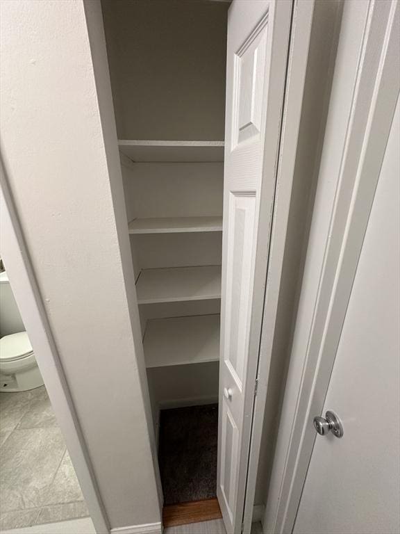 view of closet