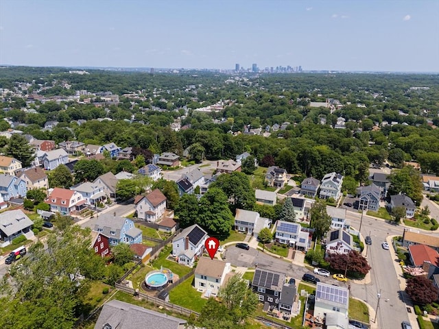 10 Highfield Ter, Boston, MA 02131 - aerial view of residential area