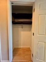 view of closet