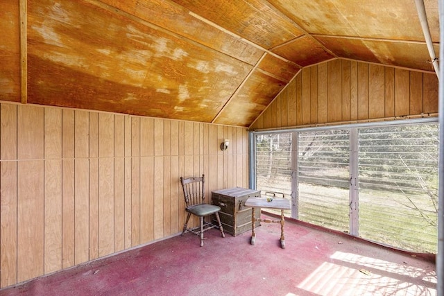 sunroom with plenty of natural light