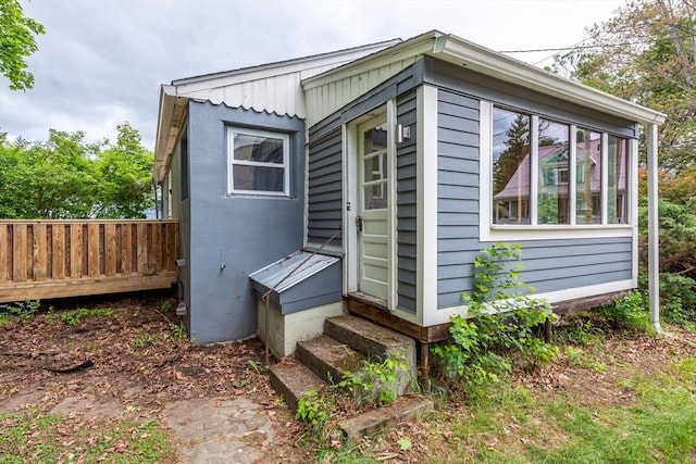 22 Sherman Ave, Northampton, MA 01060 - view of home's exterior with entry steps