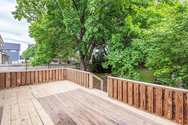 22 Sherman Ave, Northampton, MA 01060 - view of wooden terrace